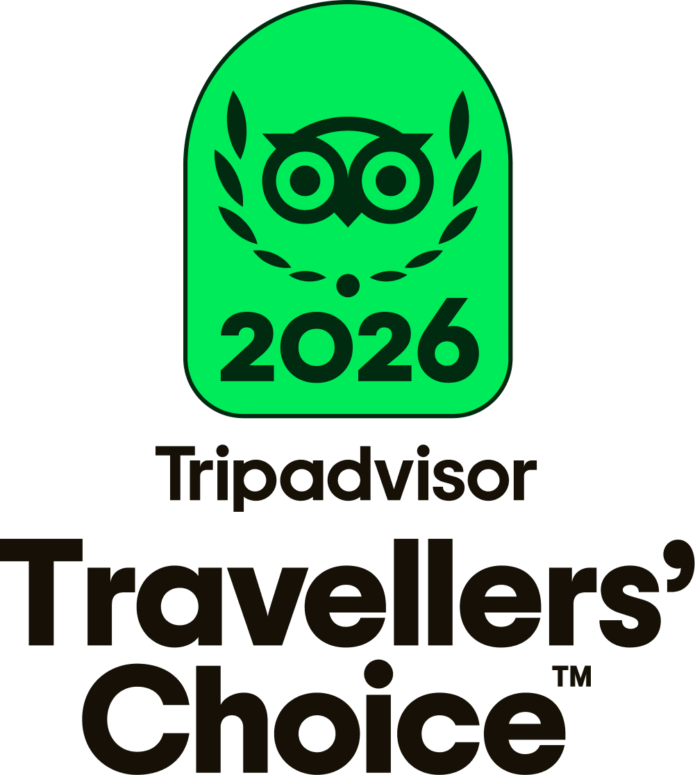 tripadvisor tc badge + travelers’ choice center aligned black ll